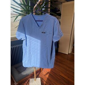 JAANUU MENS SCRUB TOP MEDIUM